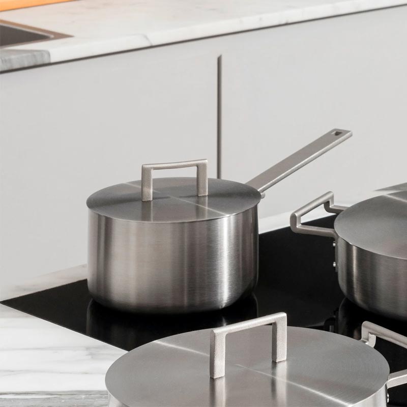 Convivio Saucepan - 16cm - des. David Chipperfield and Pietro Leeman for Alessi