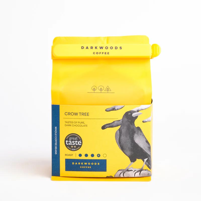Crow Tree Coffee by Dark Woods - Coffee Beans, 250g