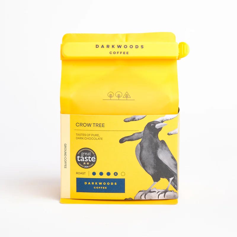 Crow Tree coffee by Dark Woods - ground coffee, 250g