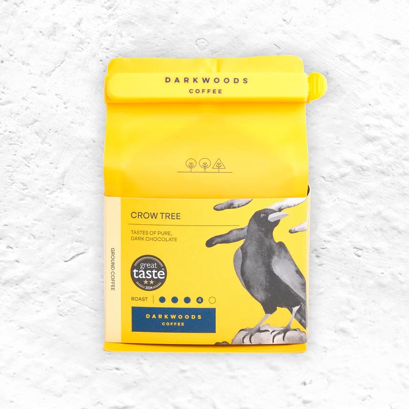 Crow Tree coffee by Dark Woods - ground coffee, 250g