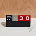 Cubes Perpetual Calendar by MoMA - Black & Red