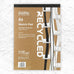 CupCycling A4 140gsm Cartridge Pad - acid free paper made from recycled coffee cups