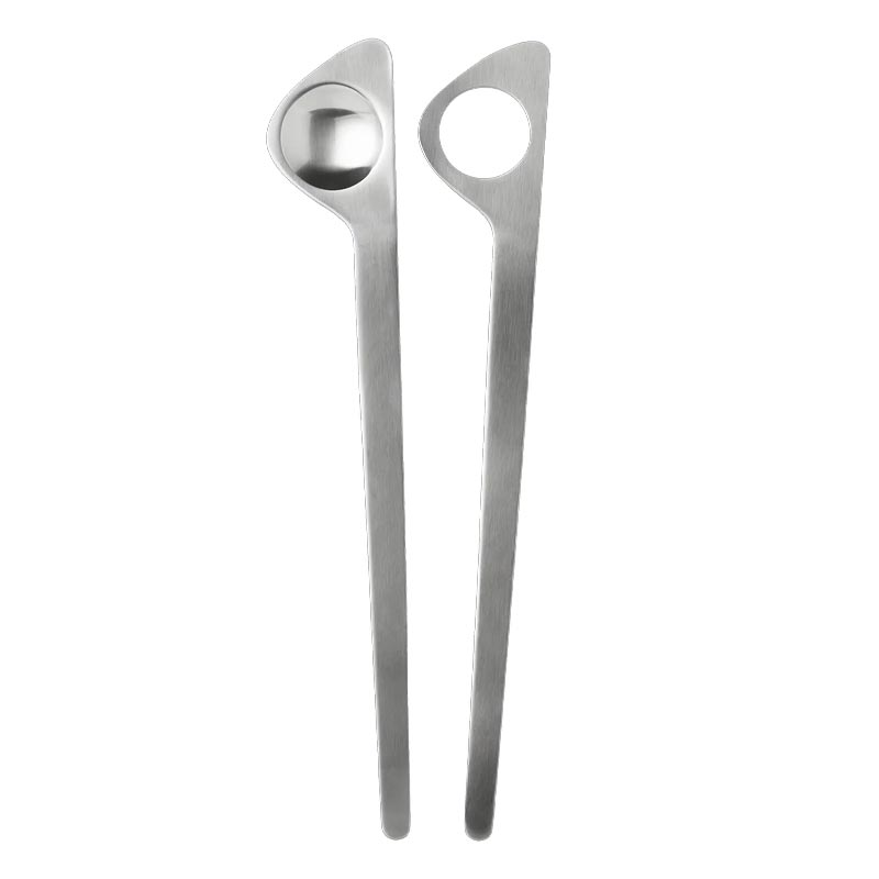 AJ Cylinda-Line Salad Servers, des. Arne Jacobsen for Stelton