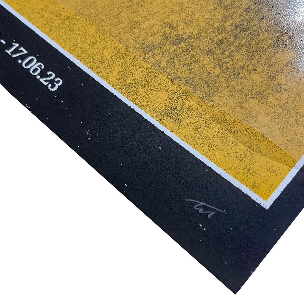 Arctic Monkeys, London 17/06/23 poster by Tommy Davidson-Hawley - hand pulled 3-colour screenprint, signed artist's edition