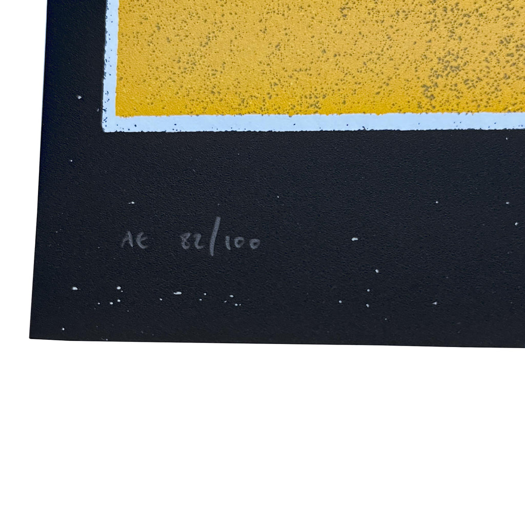 Arctic Monkeys, London 17/06/23 poster by Tommy Davidson-Hawley - hand pulled 3-colour screenprint, signed artist's edition