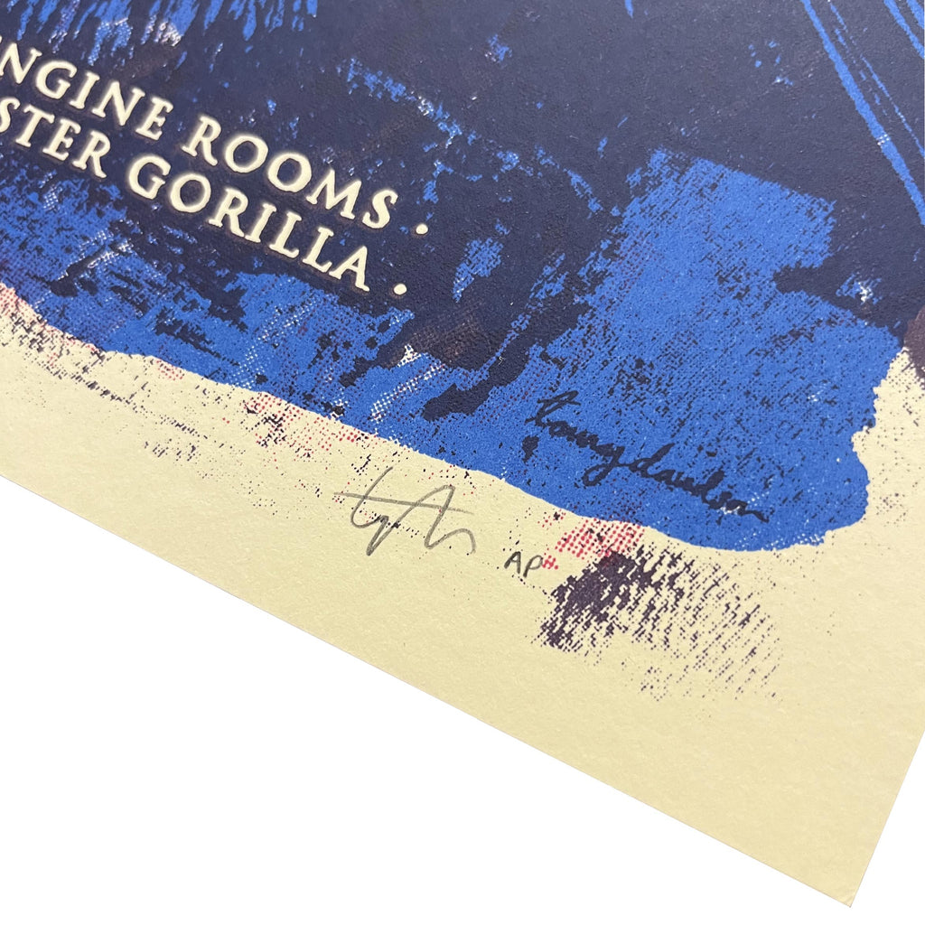 Babes in Toyland poster by Tommy Davidson-Hawley - signed, hand pulled 3 colour screenprint, artist's proof