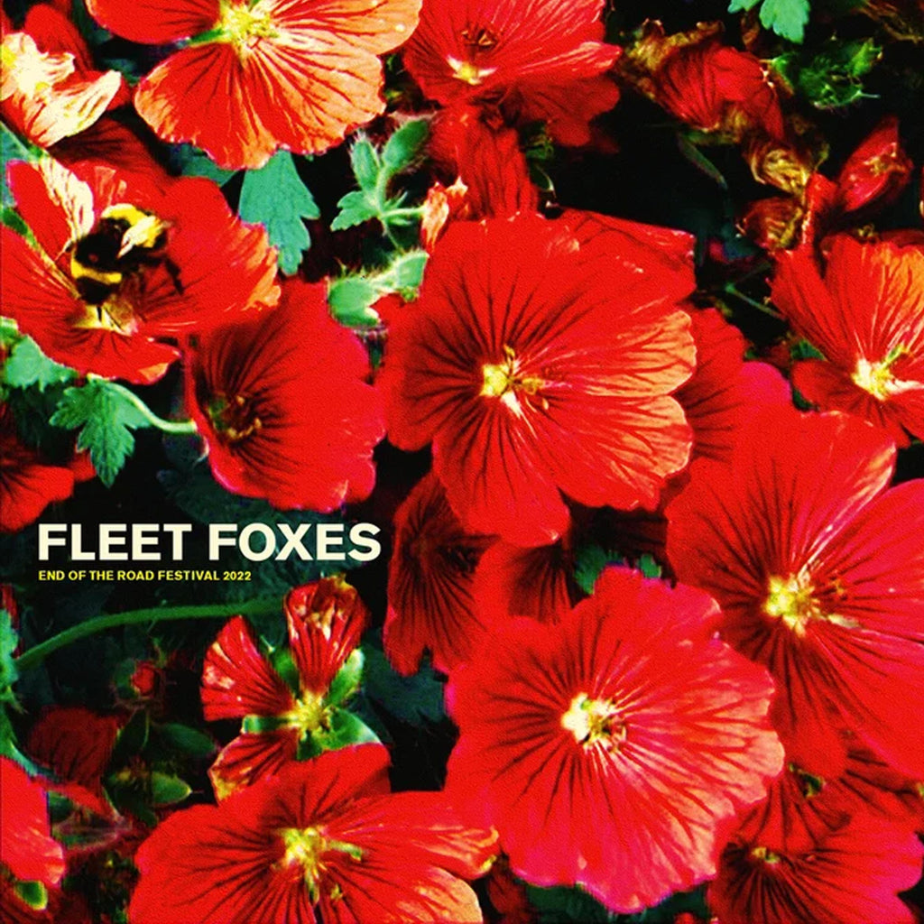 Fleet Foxes poster by Tommy Davidson-Hawley - hand pulled 4 colour screenprint, signed artist's proof
