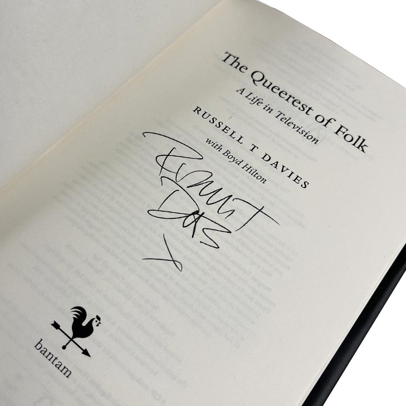 The Queerest of Folk, by Russel T. Davies - Signed Hardback