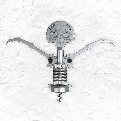 Day of the Dead Corkscrew, des. Ariel Rojo and Stephanie Suárez for Kikkerland