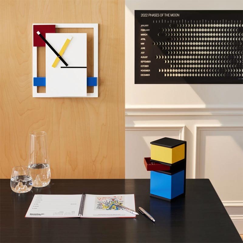 De Stijl Wall Clock by MoMA