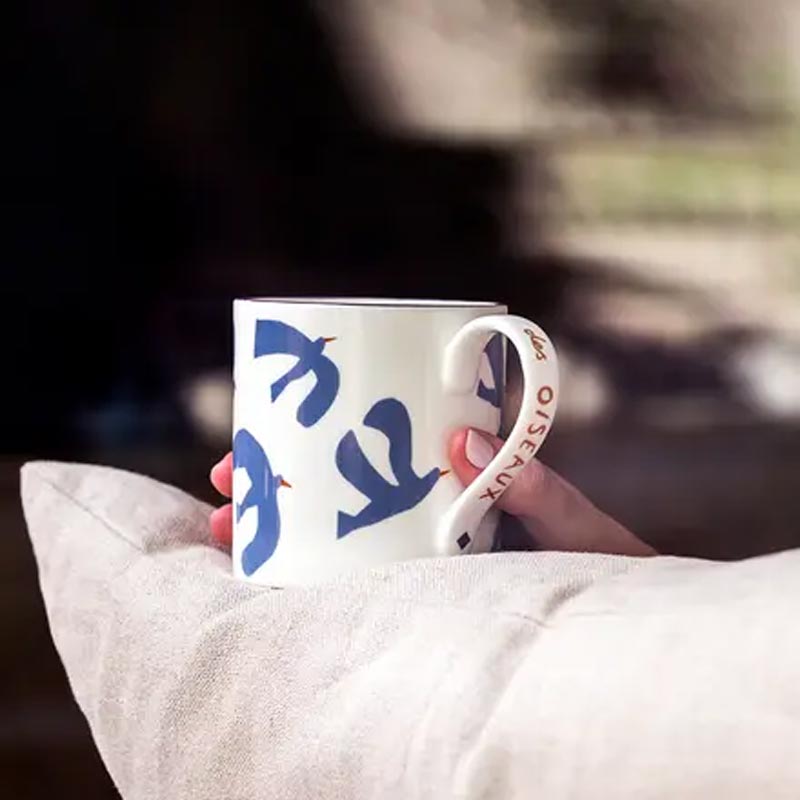 Des Oiseax Mug, des. Max Machen for Richard Brendon x Print Club London