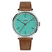 New Bauhaus - Dessau 1925, Turquoise, by Walter Gropius Watches