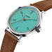 New Bauhaus - Dessau 1925, Turquoise, by Walter Gropius Watches