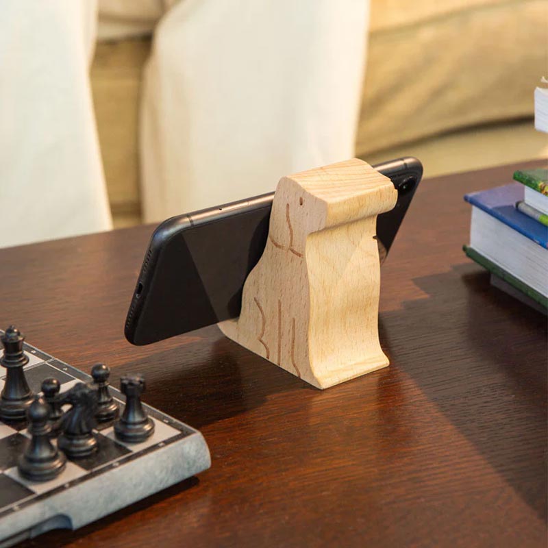 Dog Phone Stand, by Kikkerland