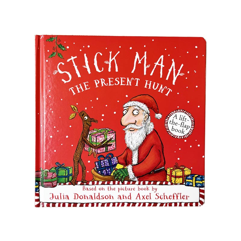 Stick Man - The Present Hunt: A lift-the-flap adventure (Board book) by Julia Donaldson