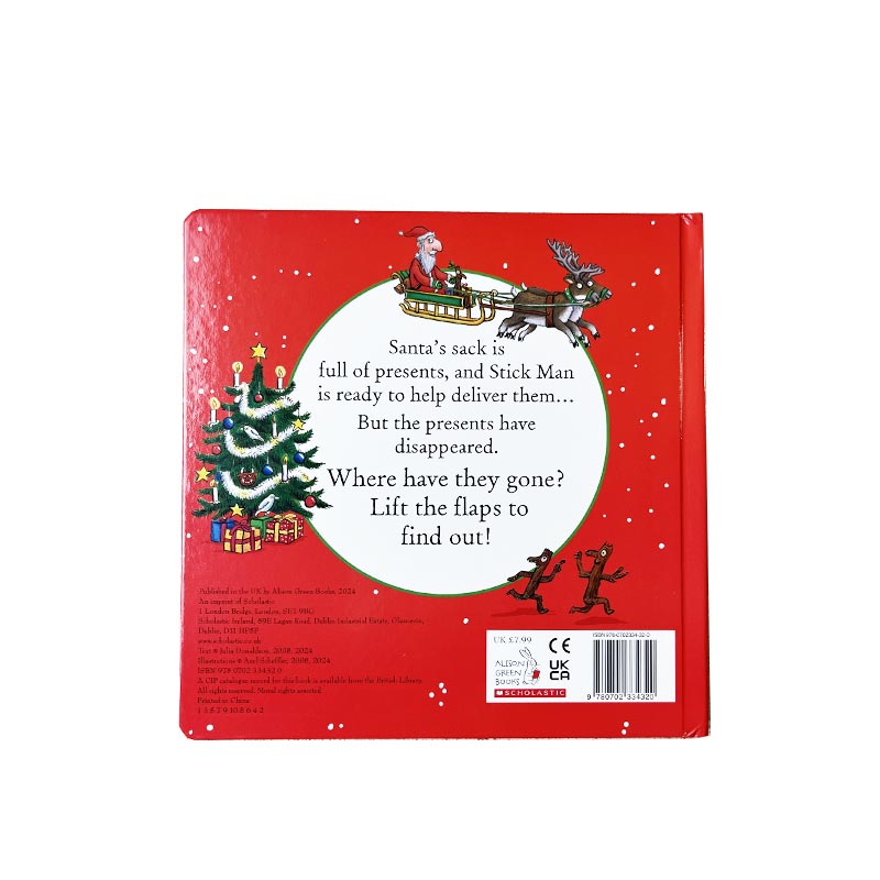 Stick Man - The Present Hunt: A lift-the-flap adventure (Board book) by Julia Donaldson