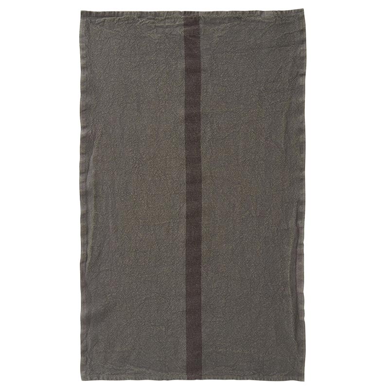 Doudou 100% Linen Tea towel - Oxide - by Charvet Editions