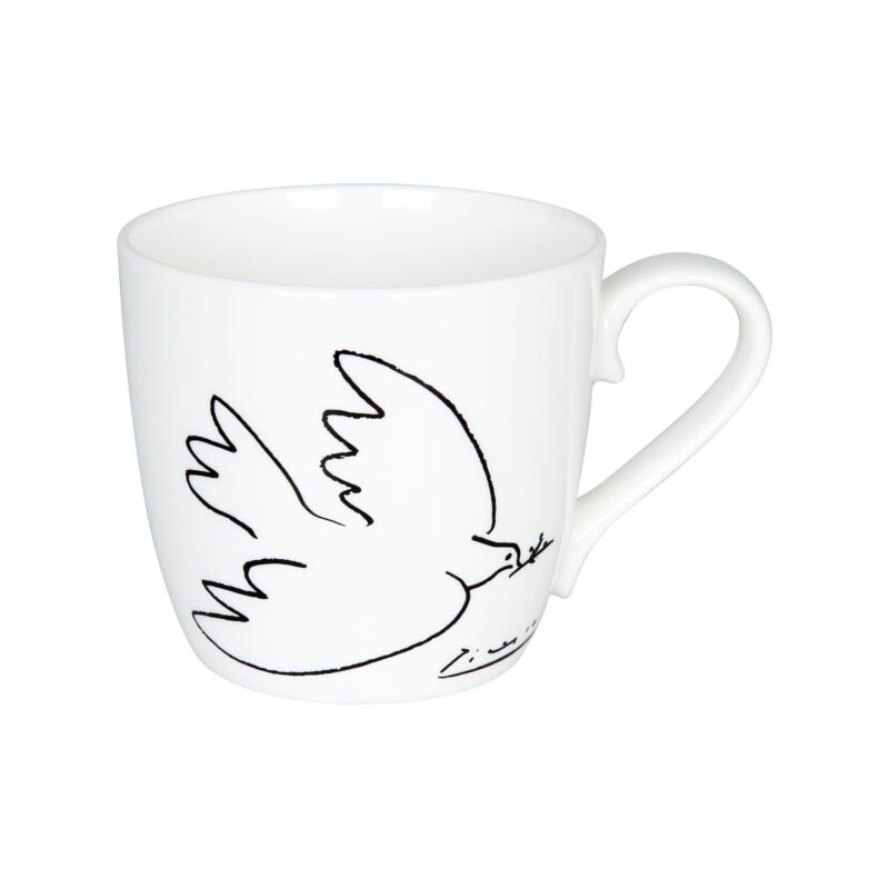 Pablo Picasso Dove of Peace Bone China Mug by Könitz
