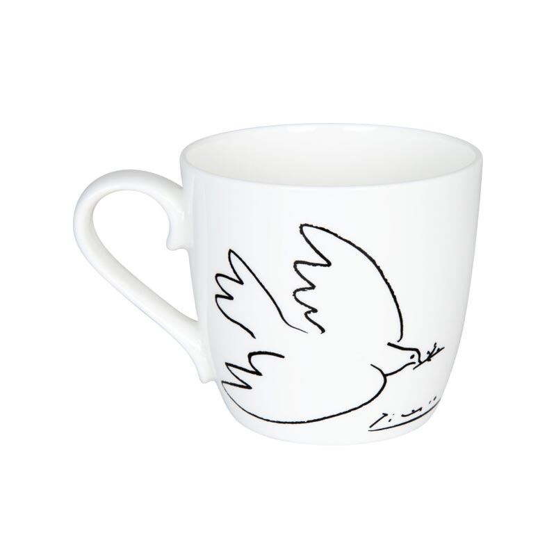 Pablo Picasso Dove of Peace Bone China Mug by Könitz