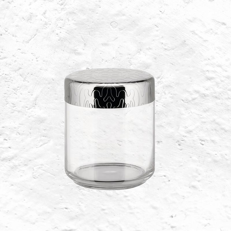 Dressed Storage Jar - MW21/75 (750 ml capacity) - des. Marcel Wanders for Alessi