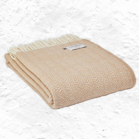 Dune Wool Throw - Vintage - by Tweedmill