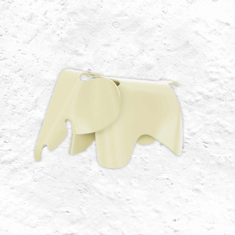 Eames Elephant - Small, Canary Yellow - des. Charles and Ray Eames, 1945