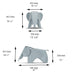 Eames Elephant - ice grey - des. Charles and Ray Eames, 1945 (made by Vitra)