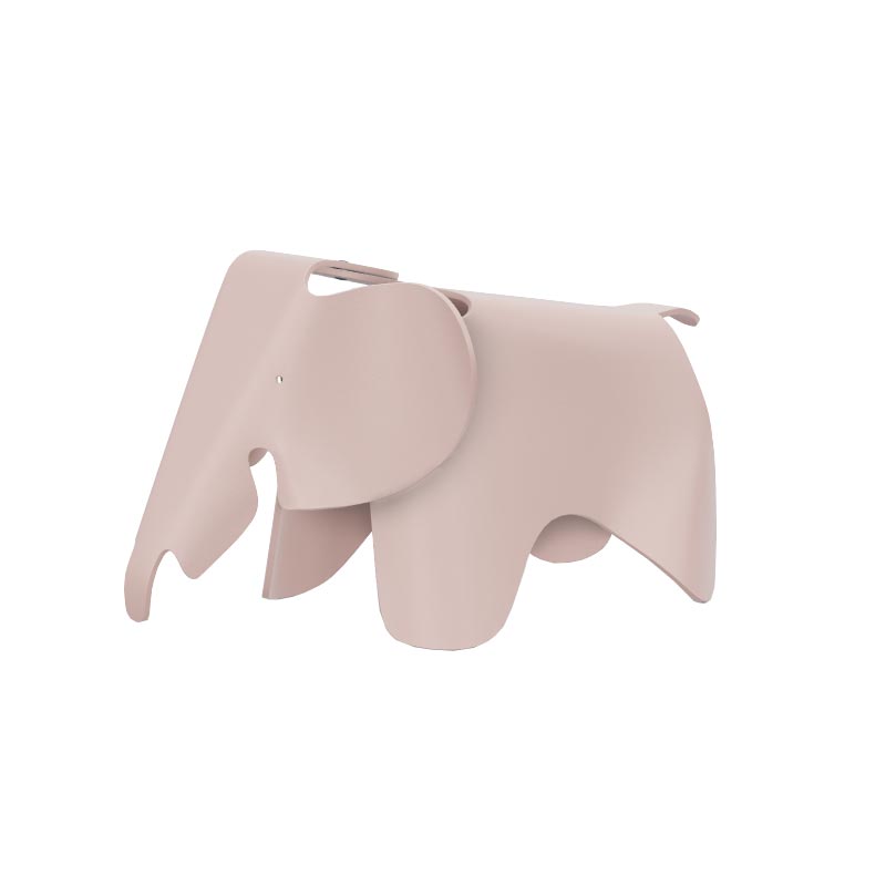 Eames Elephant - Small, Pale Rose - des. Charles and Ray Eames, 1945