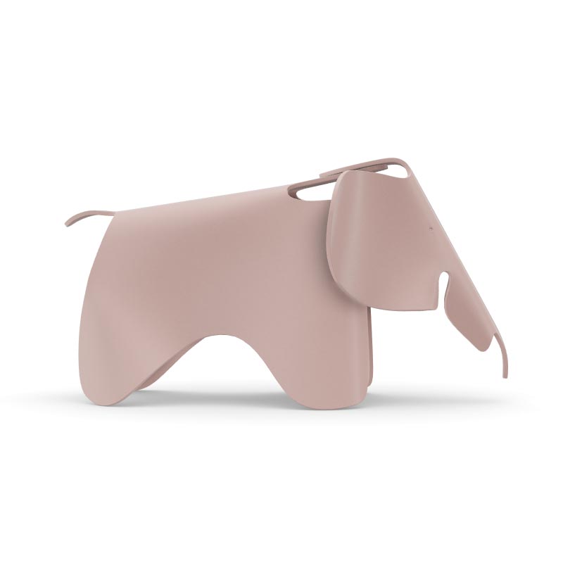Eames Elephant - Small, Pale Rose - des. Charles and Ray Eames, 1945