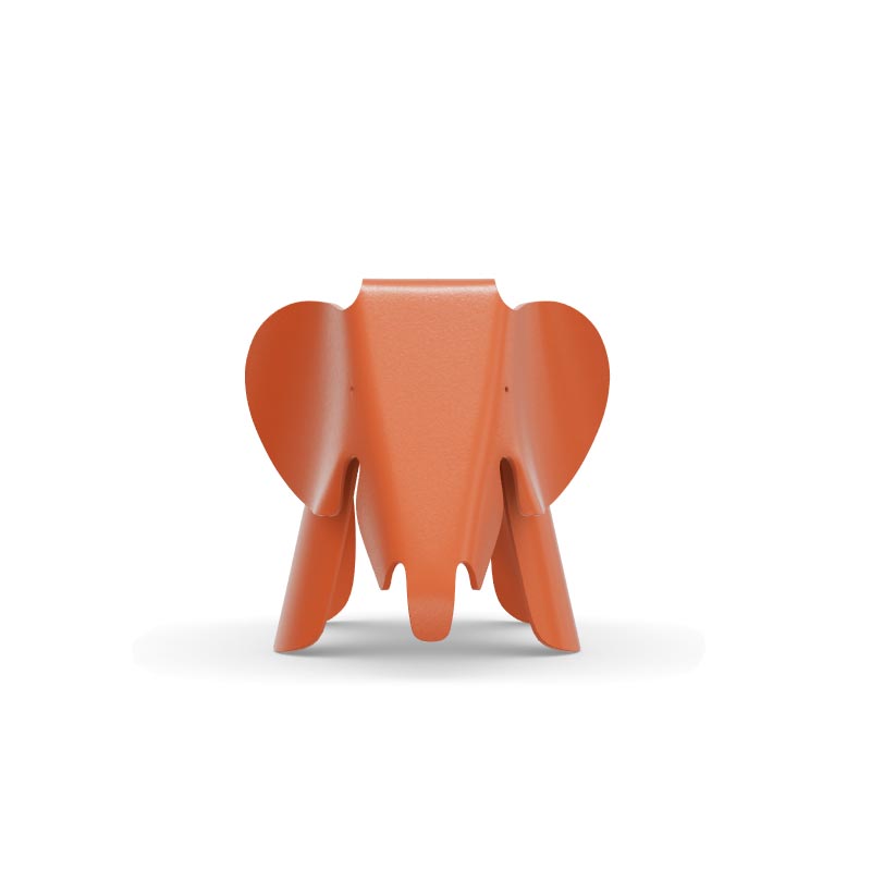 Eames Elephant - Small, Red Orange - des. Charles and Ray Eames, 1945