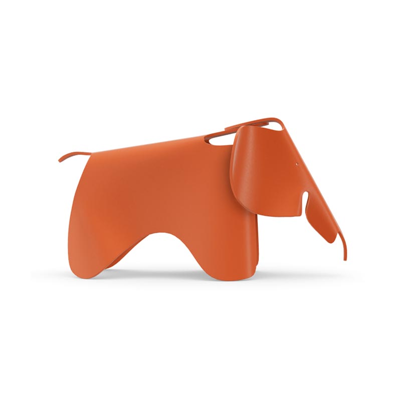 Eames Elephant - Small, Red Orange - des. Charles and Ray Eames, 1945