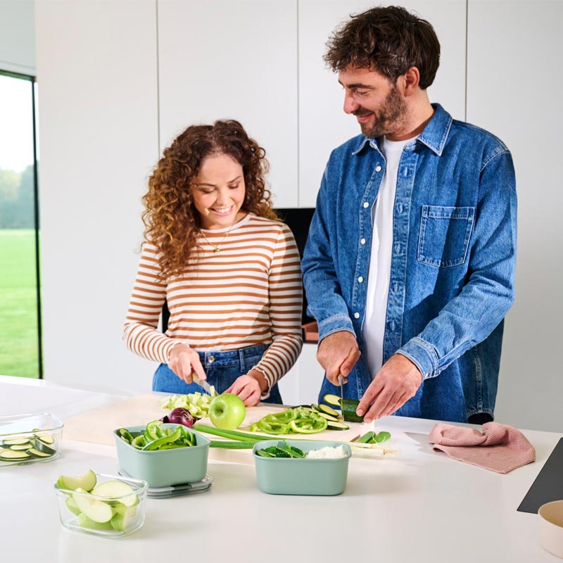 Mepal Nordic Sage Easy-Clip storage box - 1500ml