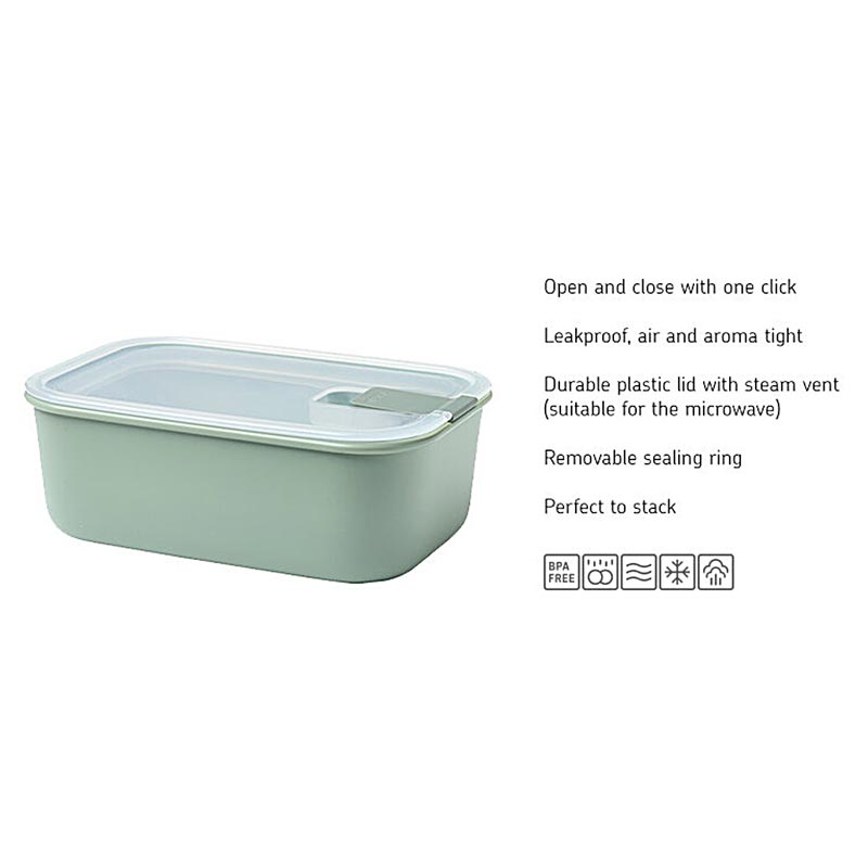 Mepal Nordic Sage Easy-Clip Food Storage Box - 700ml