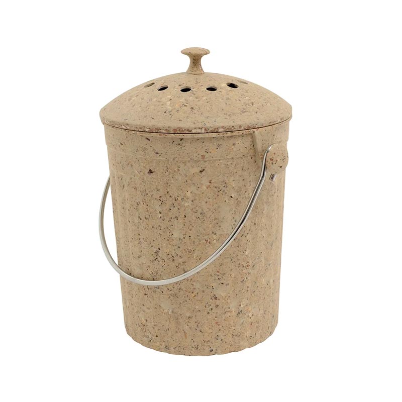 Eco Natural Fibre Food Waste & Compost Pail by Eddingtons