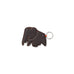 Elephant Keyring - Chocolate - des. Hella Jongerius, 2015 for Vitra