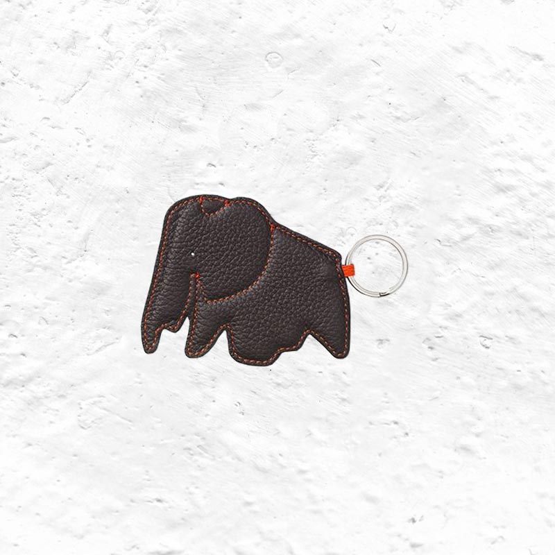 Elephant Keyring - Chocolate - des. Hella Jongerius, 2015 for Vitra