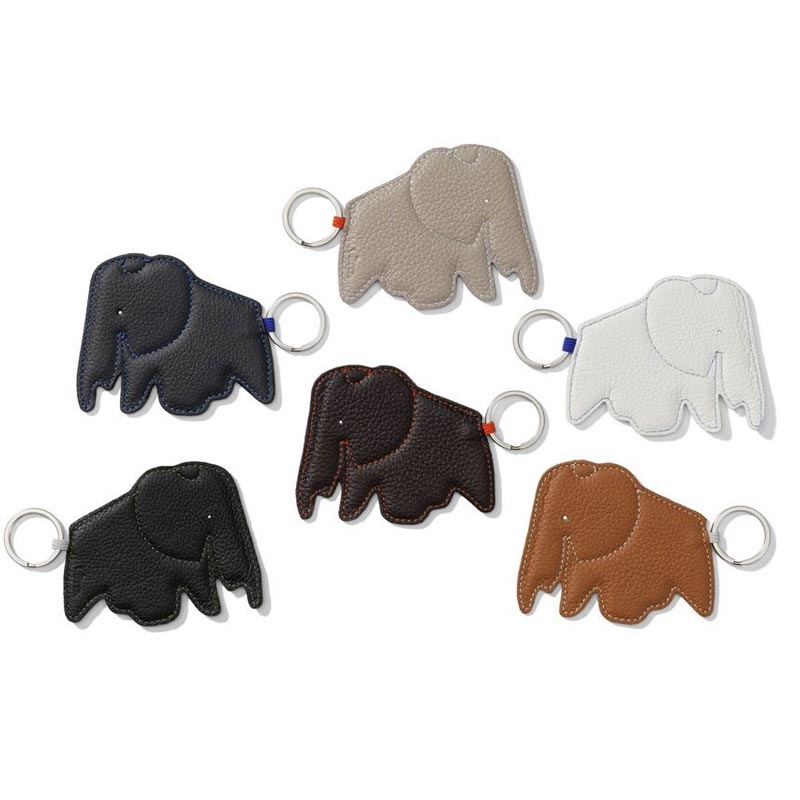 Elephant Keyring (Cognac) - des. Hella Jongerius 2015 (made by Vitra)