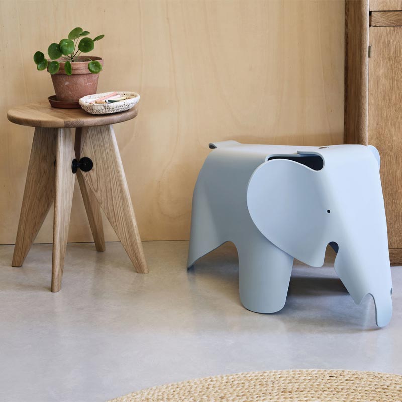 Eames Elephant - Sky Blue - des. Charles and Ray Eames, 1945