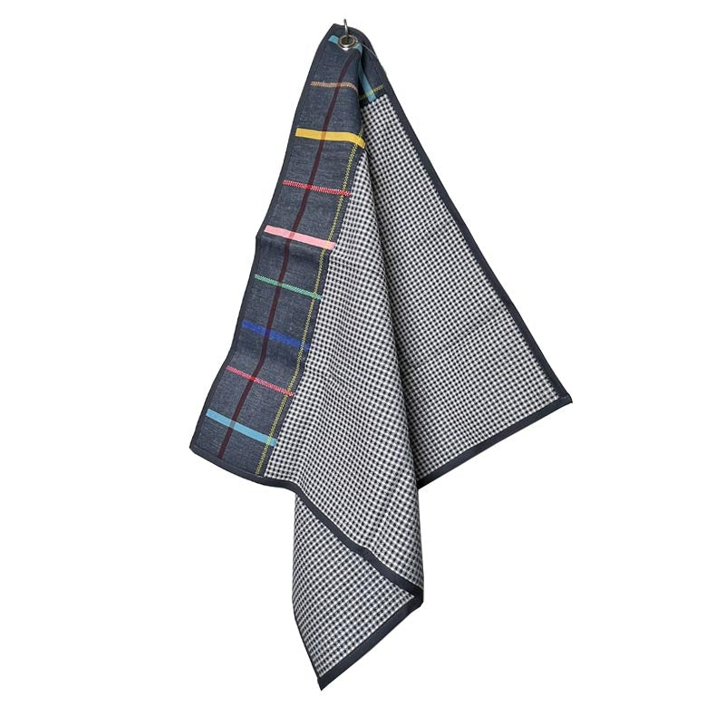 Elisabeth Denim - Bleuet - Hand Towel by Tissage de Luz.