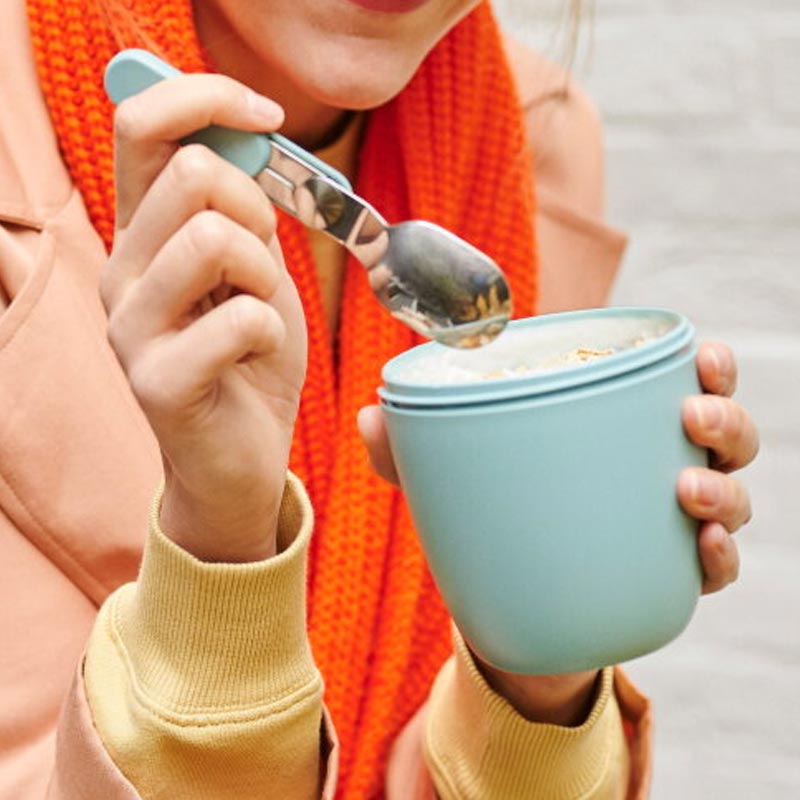 Folding Spoon Ellipse - Nordic Sage - by Mepal