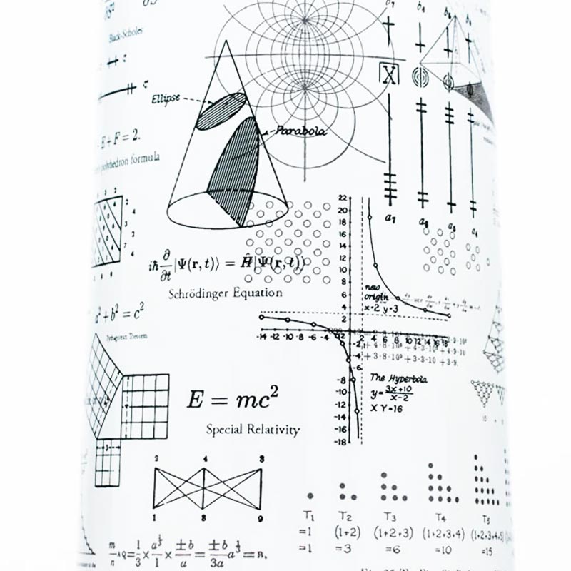 Equations that changed the world - Tumbler Drinking Glass by Cognitive Surplus