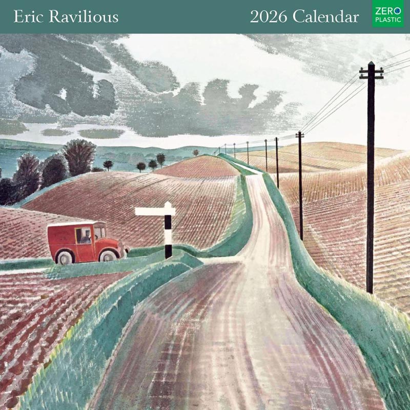 Eric Ravilious 2026 Wall Calendar