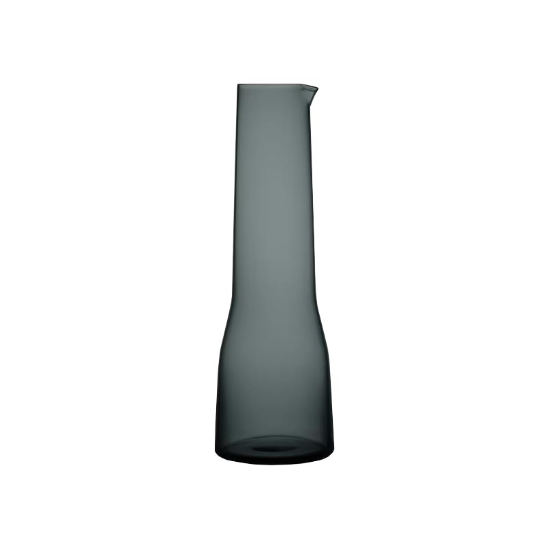 Essence carafe - 1 litre, dark grey - des. Alfredo Häberli for Iittala