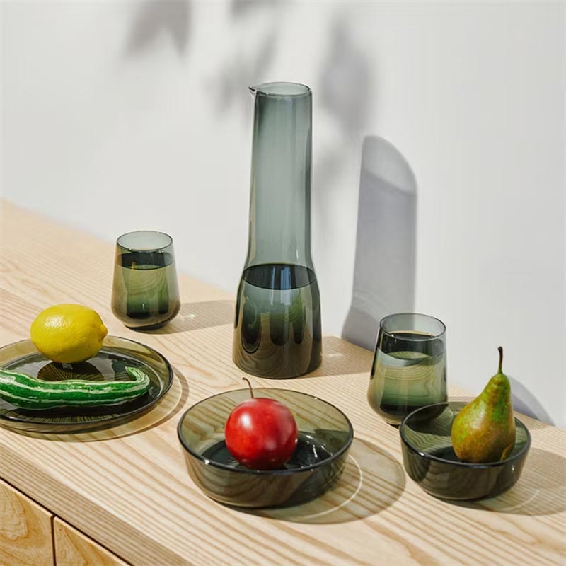 Set of 2 Essence tumblers - 35cl - dark grey - des. Alfredo Häberli for Iittala