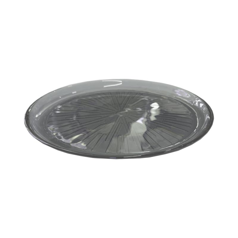 Essence Plate Dark Grey - 21.1cm - des. Alfredo Häberli for Iittala