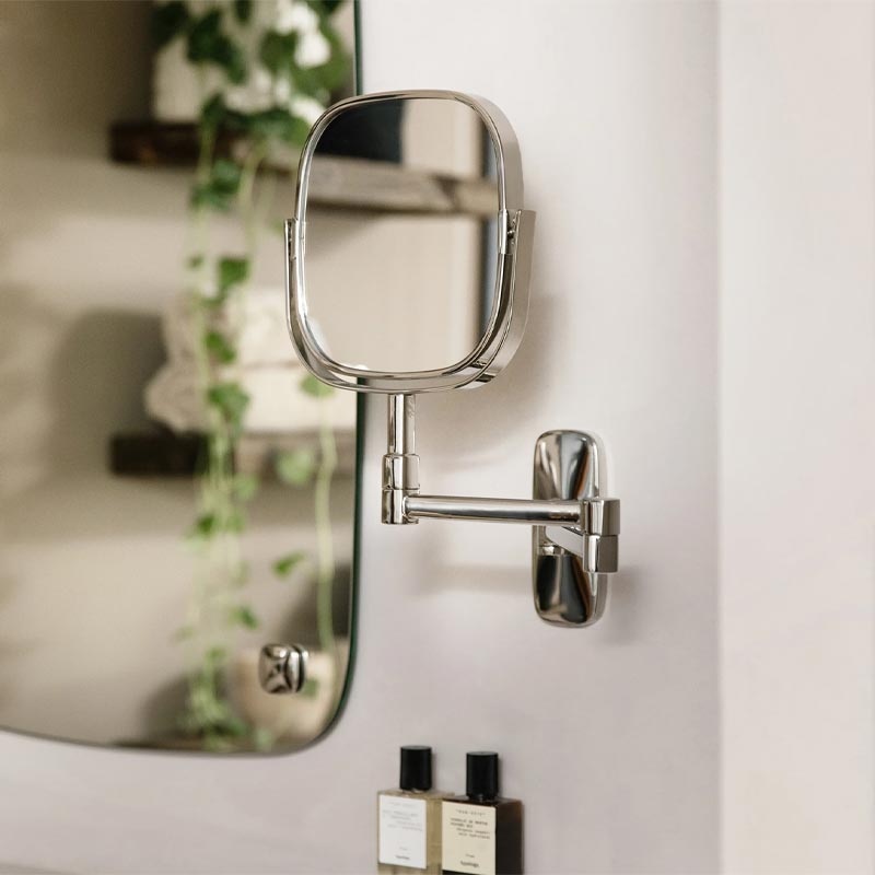 Burford Extendable Magnifying Mirror - by Robert Welch