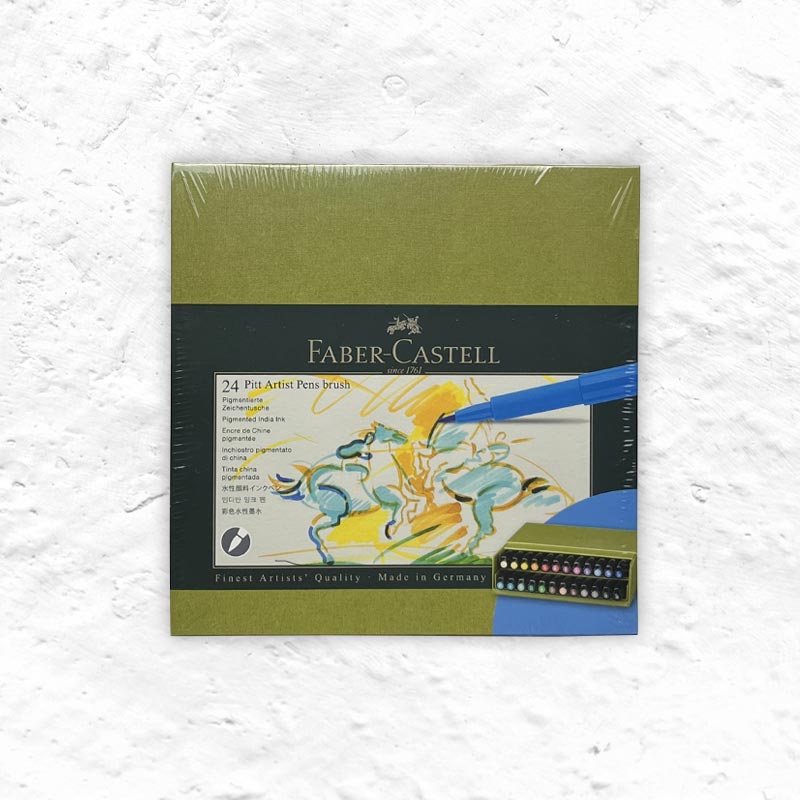 Faber-Castell Pitt Artist Brush Pens - Set of 24