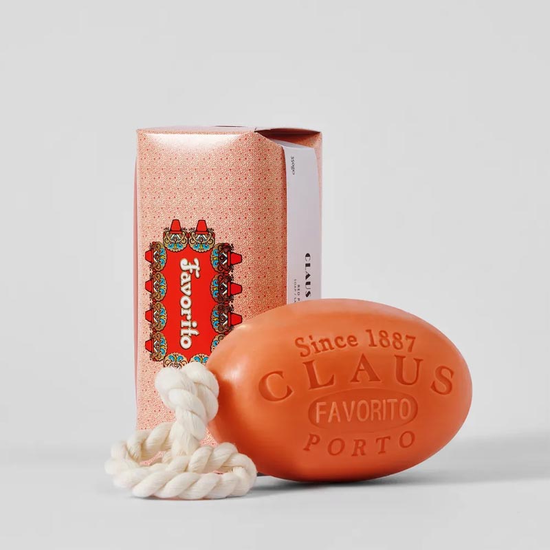 Favorito Red Poppy Soap on a Rope, by Claus Porto