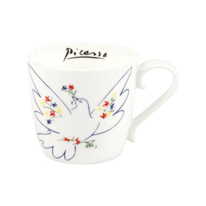 Pablo Picasso Festival Dove Bone China Mug by Könitz