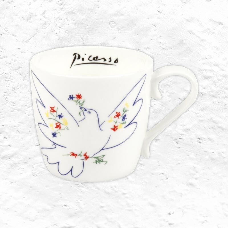 Pablo Picasso Festival Dove Bone China Mug by Könitz